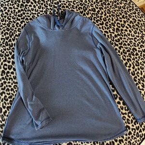 Eddie Bauer Striped Hoodie Top